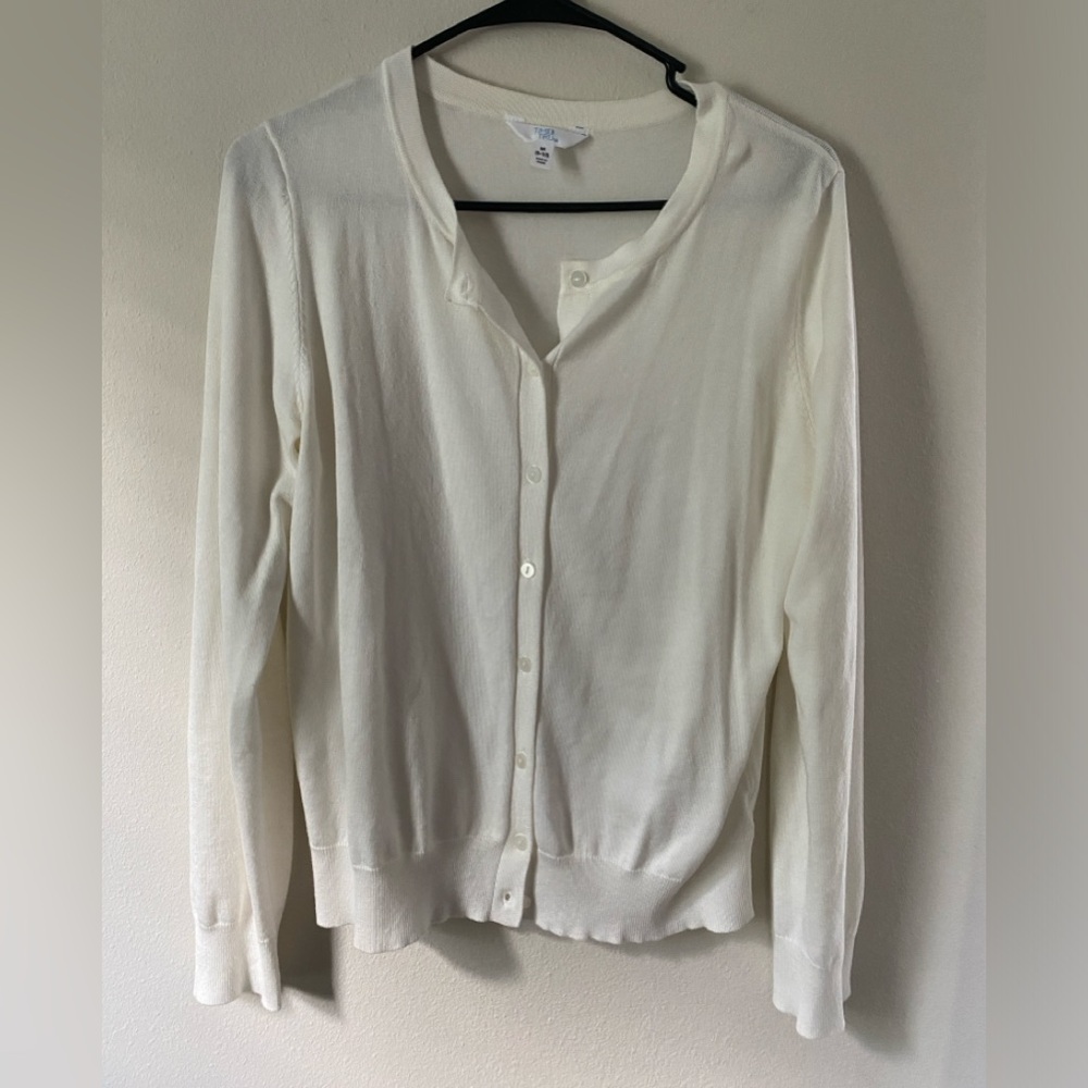 White Cardigan